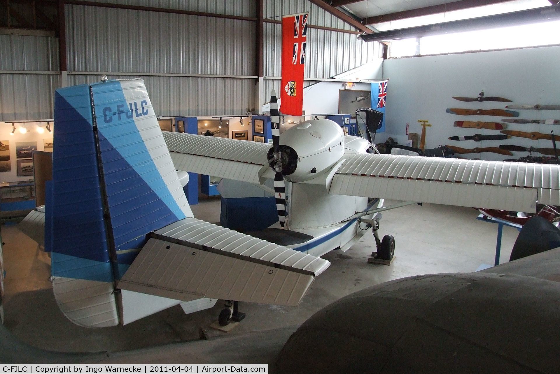 C-FJLC, 1947 Republic RC-3 Seabee C/N 710, Republic RC-3 Seabee at the British Columbia Aviation Museum, Sidney BC