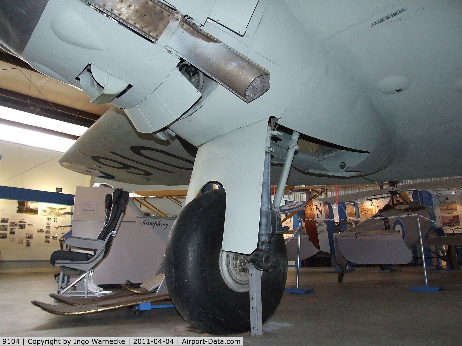 9104, Bristol 149 Bolingbroke Mk.IVT C/N 11-880-107, Bristol Bolingbroke Mk IV T (Blenheim IV) at the British Columbia Aviation Museum, Sidney BC