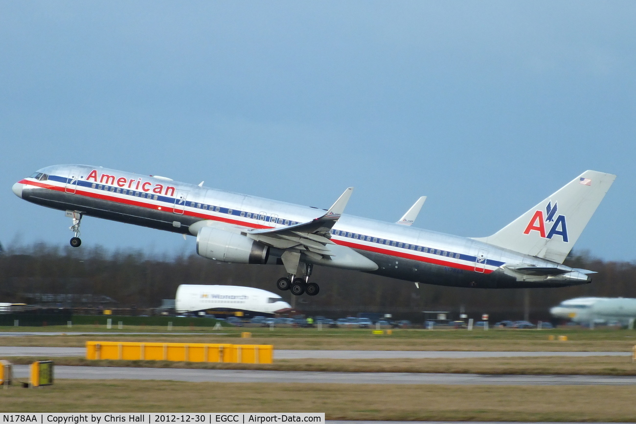 N178AA, 2002 Boeing 757-223 C/N 32398, American Airlines