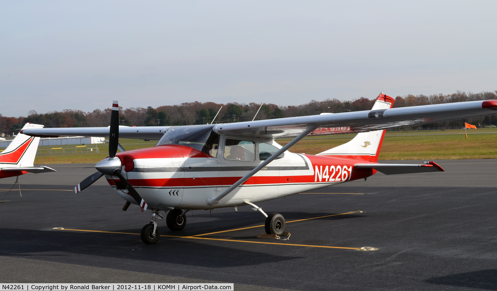 N42261, 1968 Cessna 182L Skylane C/N 18258930, Orange