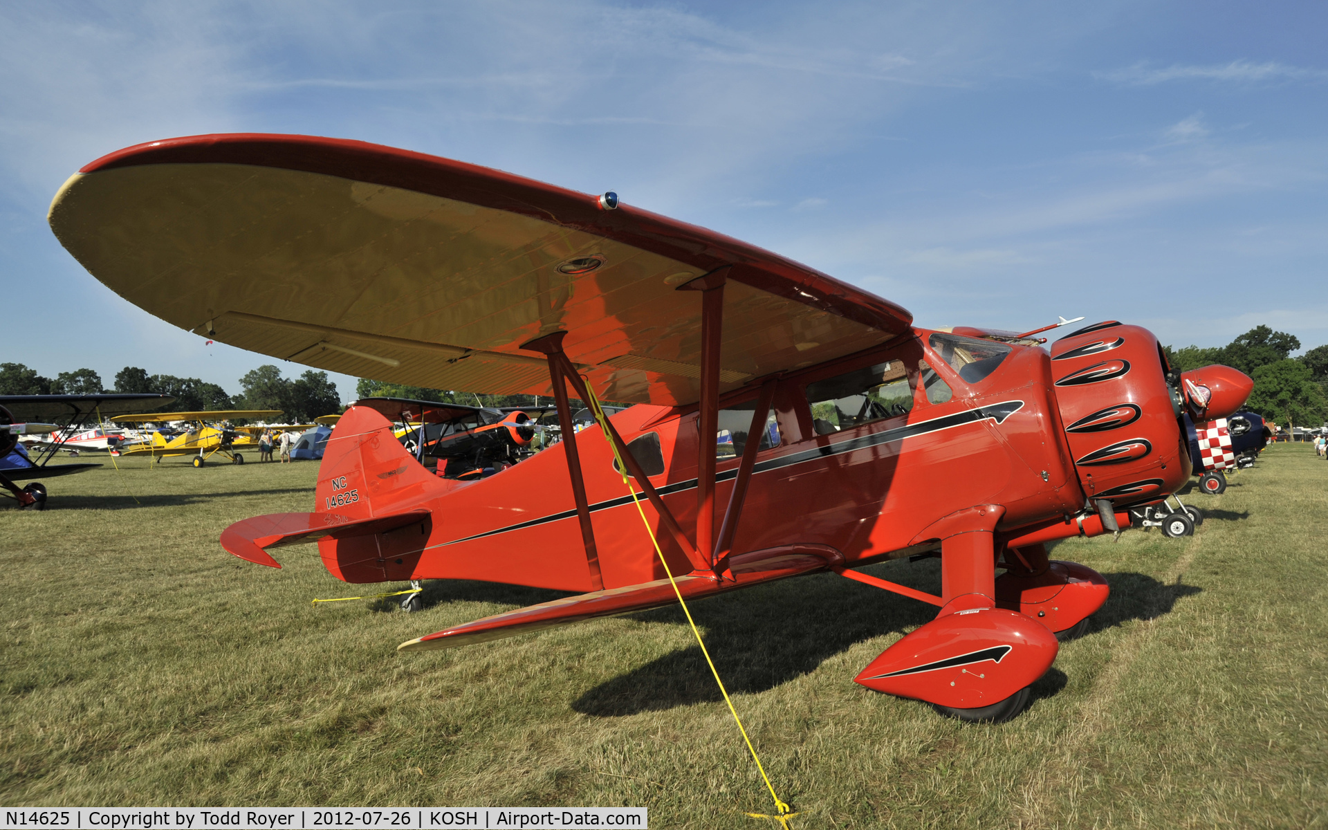 N14625, 1935 Waco CUC-2 C/N 4249, Airventure 2012