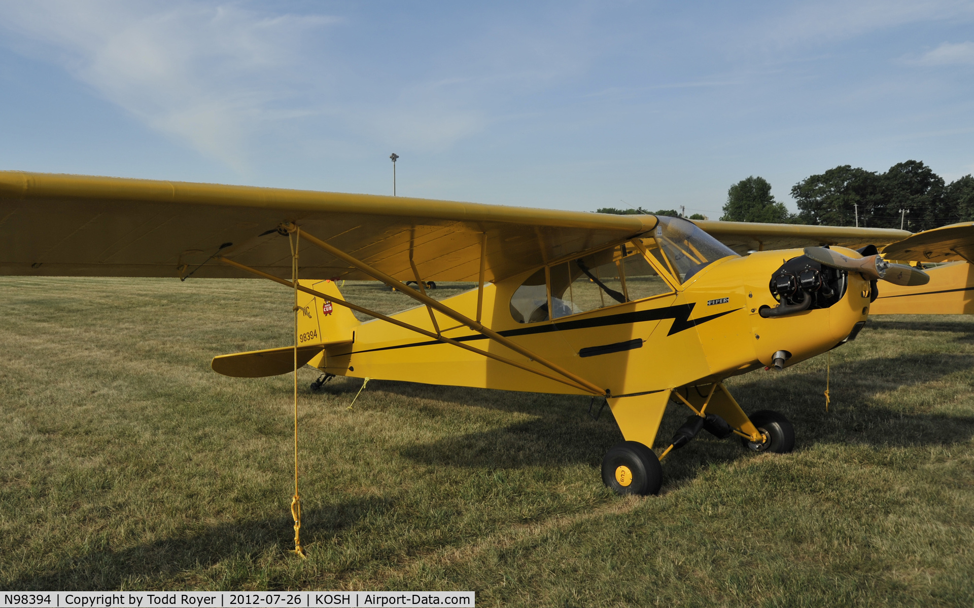 N98394, 1946 Piper J3C-65 Cub C/N 18579, Airventure 2012