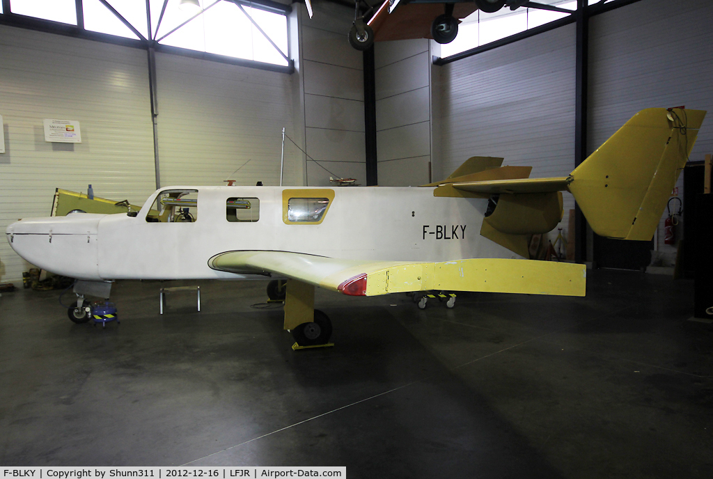 F-BLKY, Matra Moynet M-360-6 Jupiter C/N 03, Owned by Angers-Marcé Museum and on restoration for flying...