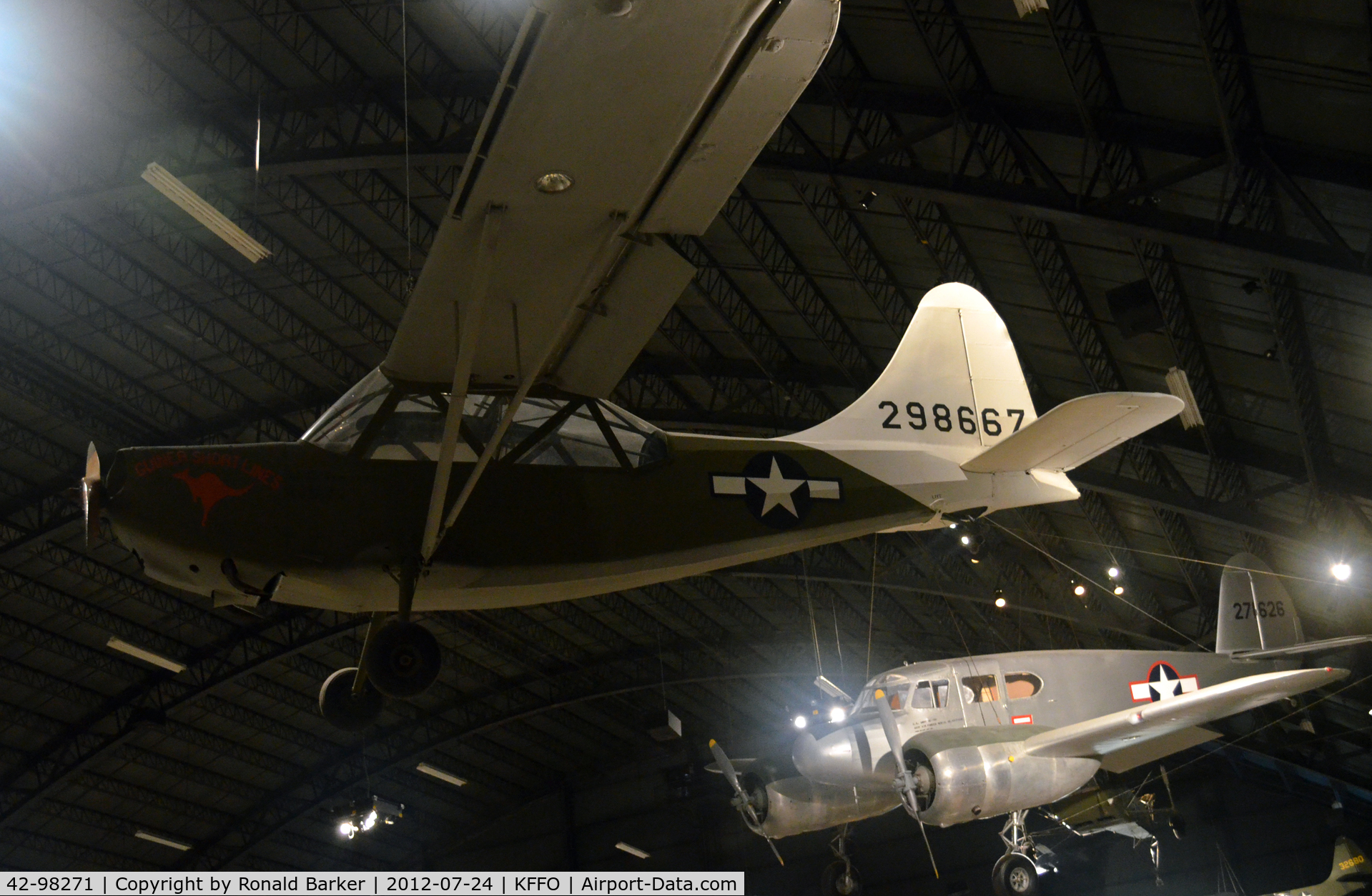 42-98271, 1943 Stinson L-5 Sentinel C/N 76-512, AF Museum shown as 42-98867