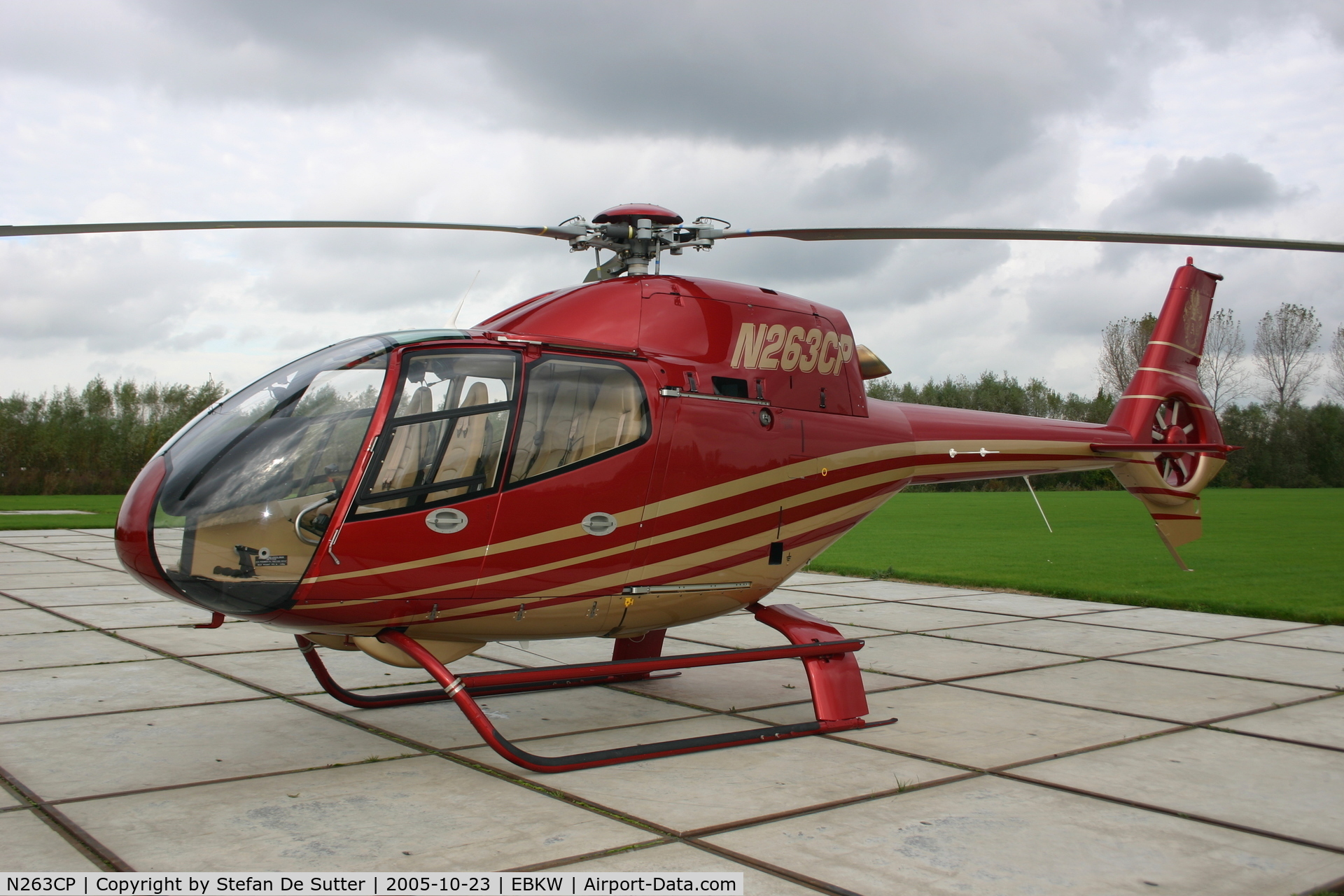 N263CP, 2002 Eurocopter EC-120B C/N 1324, Westkapelle Heliport.