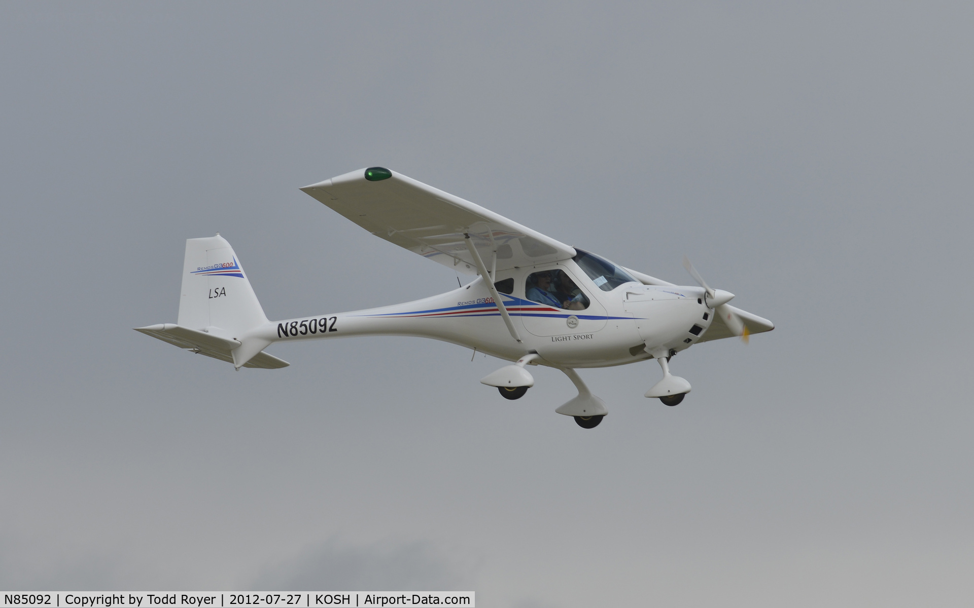 N85092, 2006 Remos G-3/600 Gemini Mirage C/N 193, Airvenutre 2012