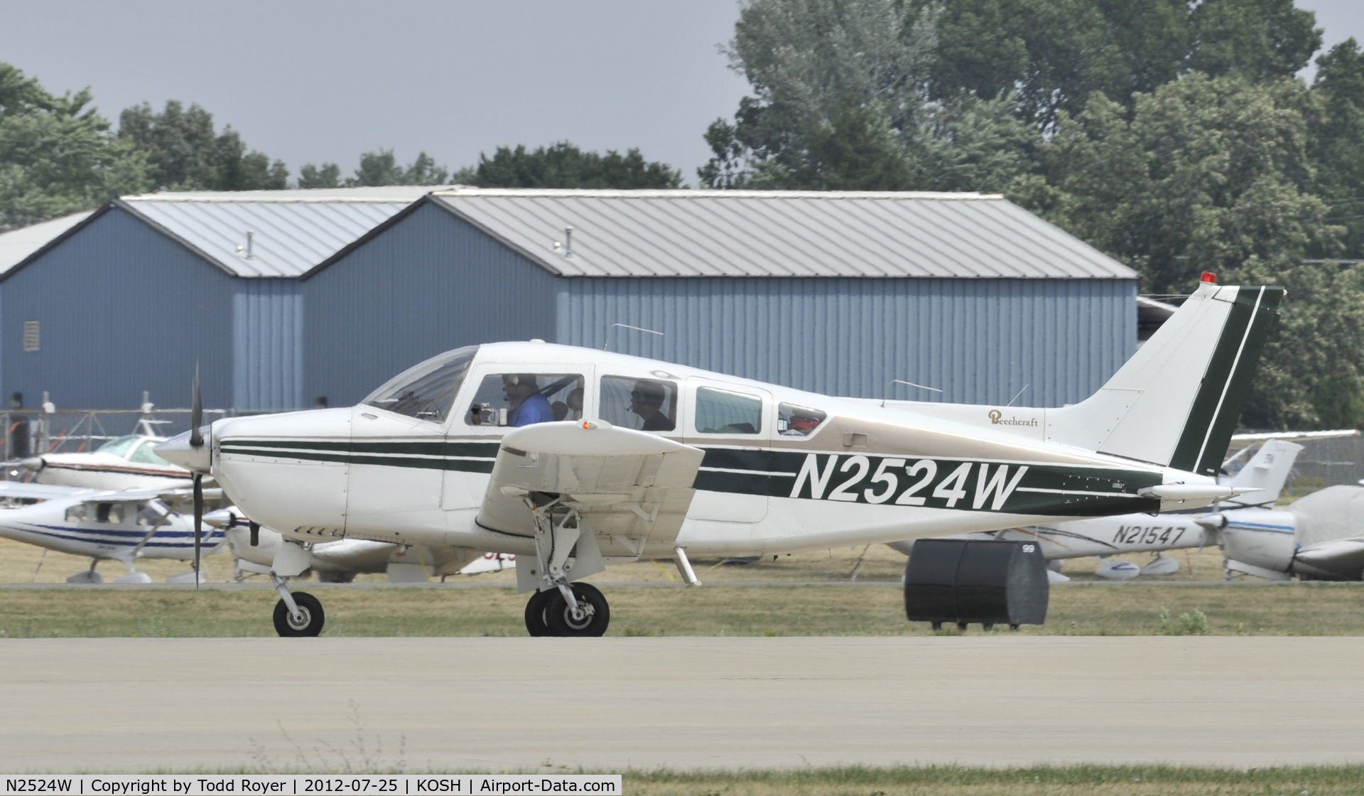 N2524W, 1973 Beech B24R Sierra C/N MC-196, Airventure 2012