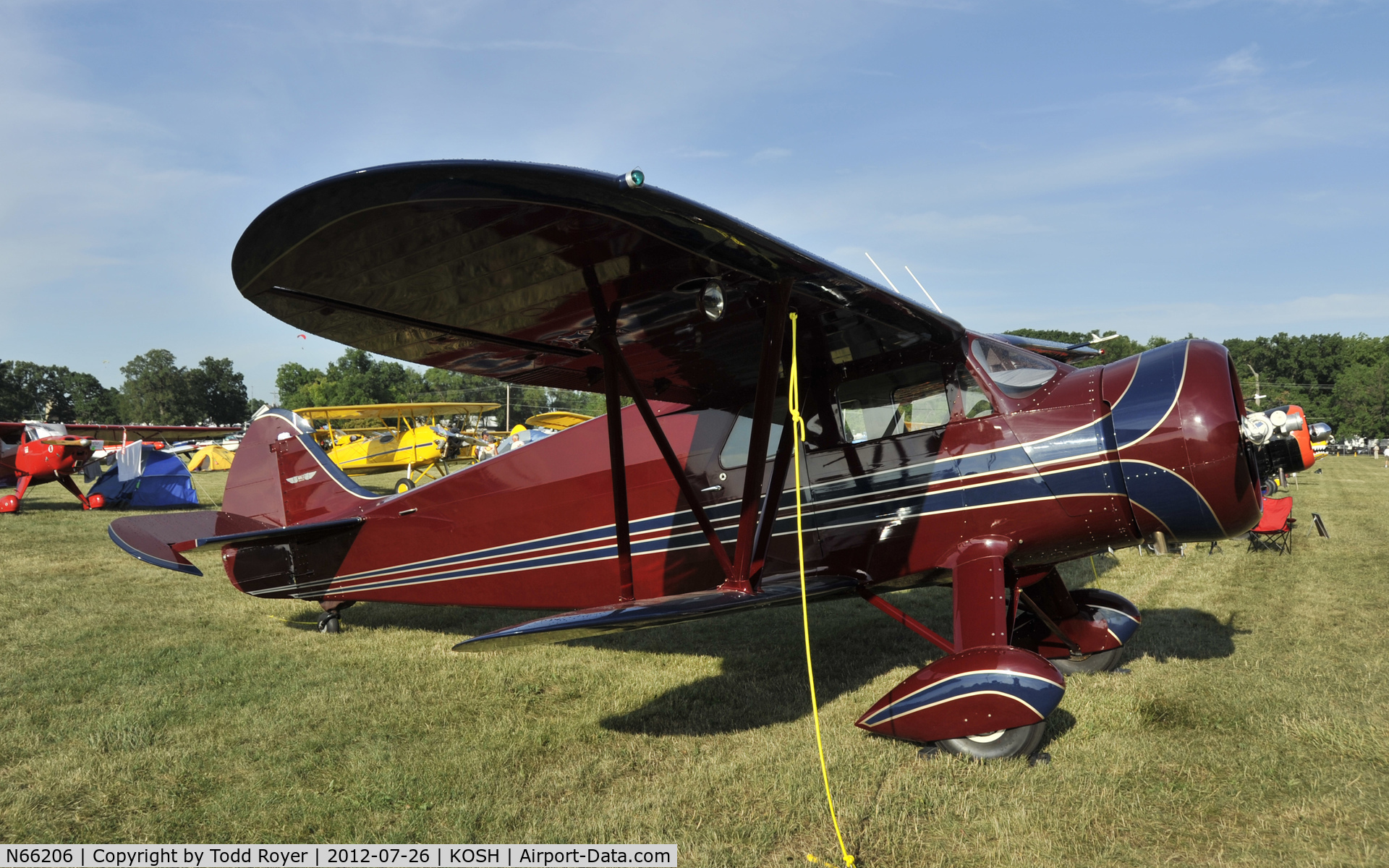 N66206, 1939 Waco AGC-8 C/N 5073, Airventure 2012