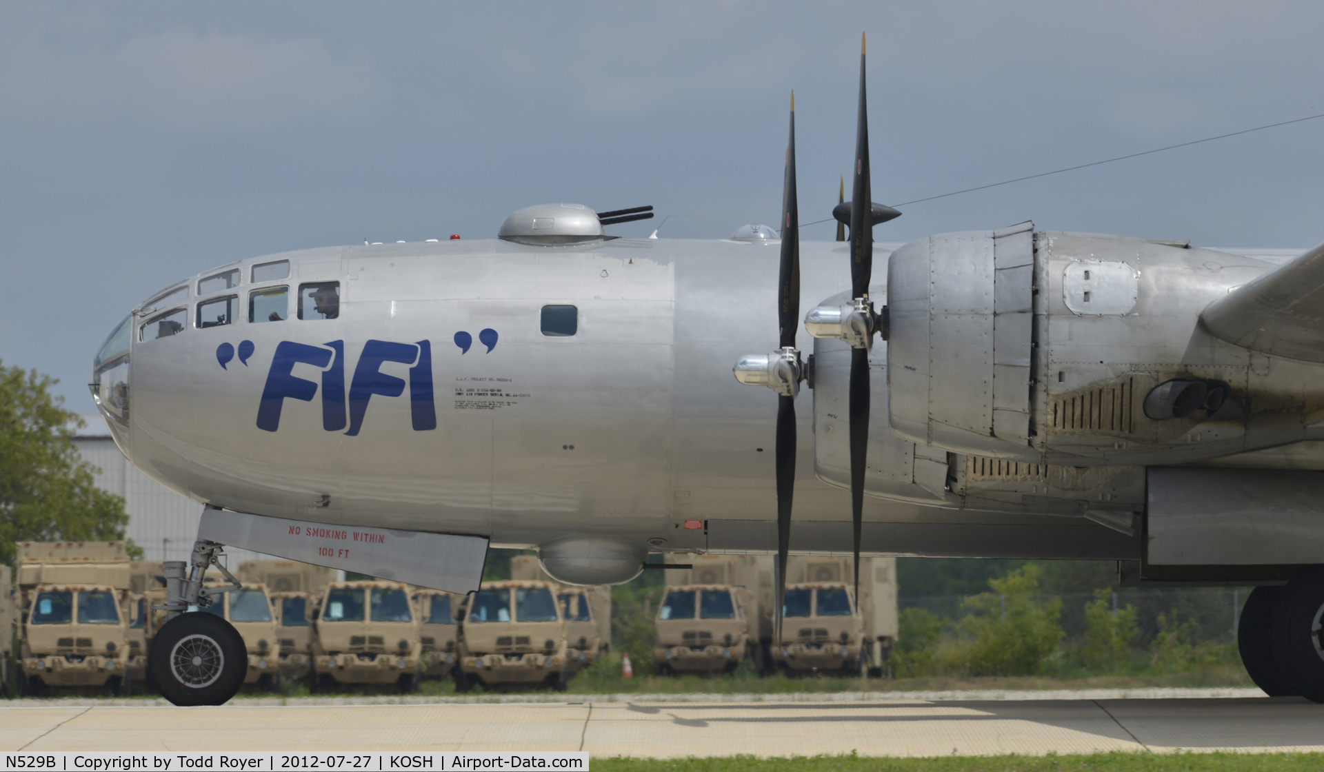N529B, 1944 Boeing B-29A-60-BN Superfortress C/N 11547, Airventure 2012