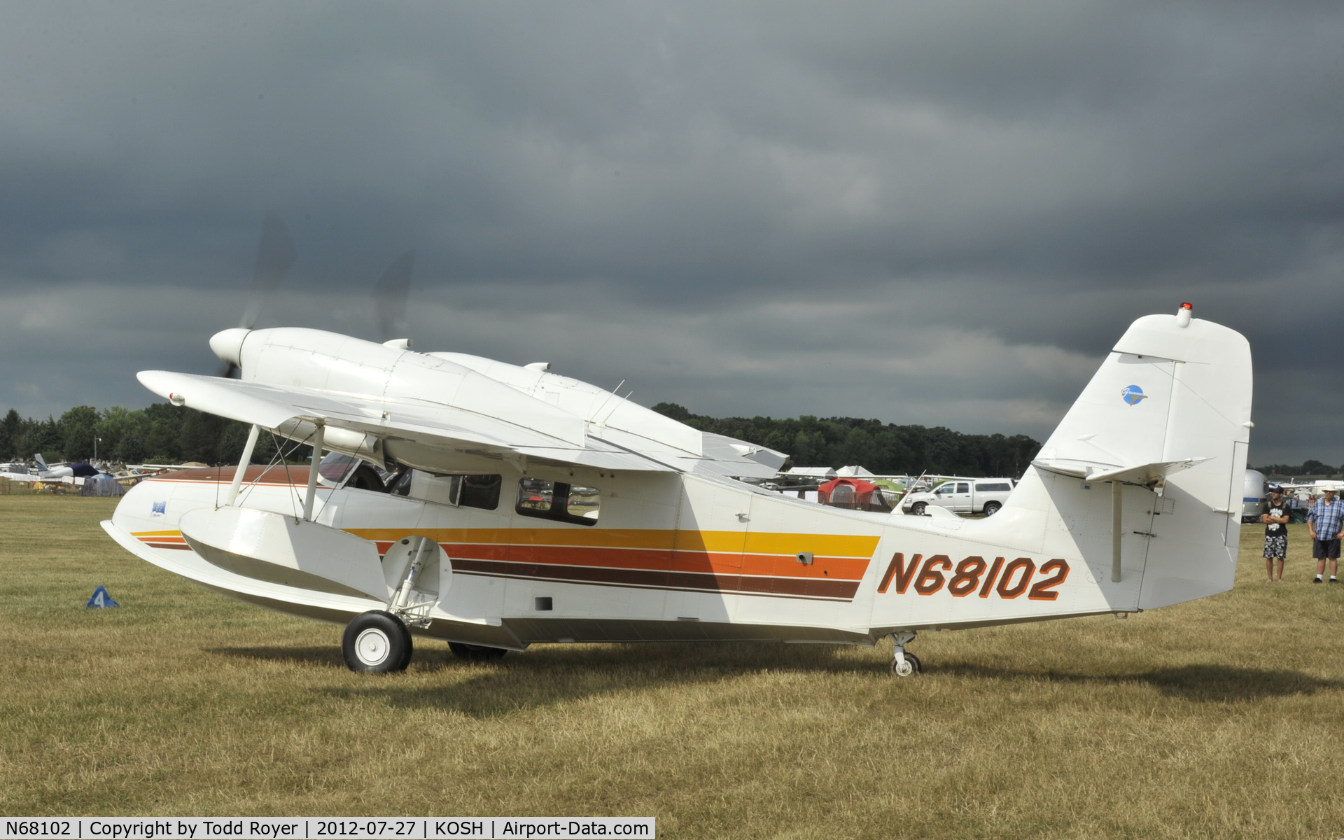 N68102, 1945 Grumman G-44 Widgeon C/N 1351, Airventure 2012