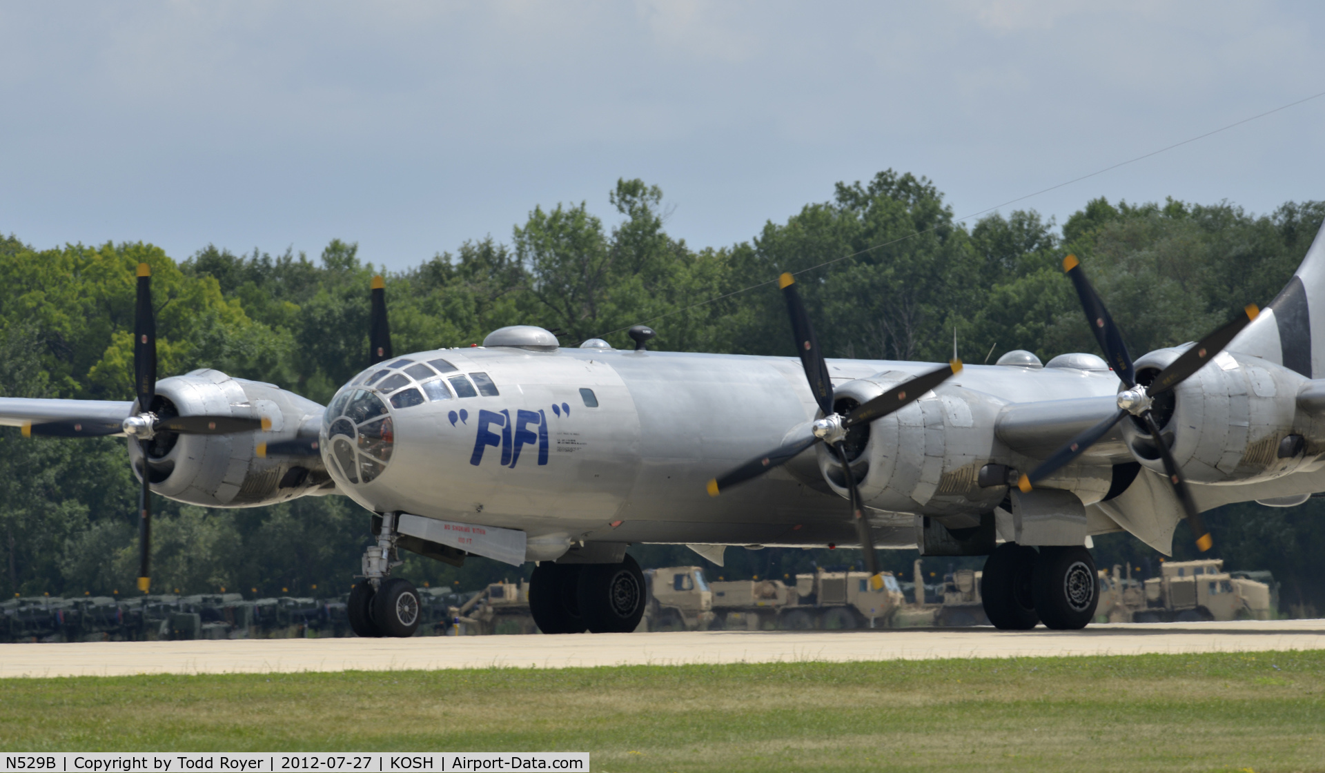 N529B, 1944 Boeing B-29A-60-BN Superfortress C/N 11547, Airventure 2012
