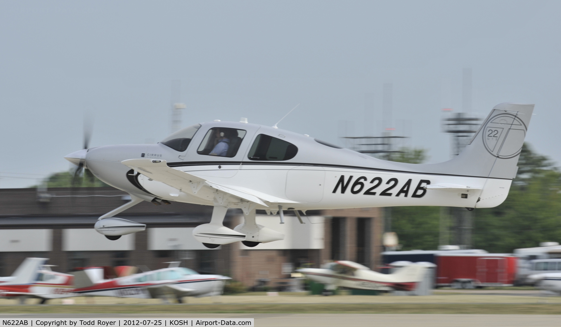 N622AB, 2012 Cirrus SR22T C/N 0313, Airventure 2012