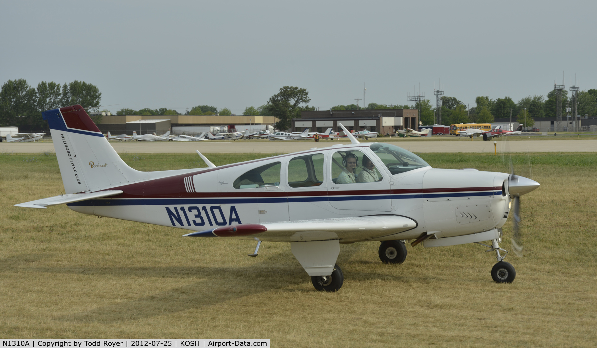 N1310A, 1967 Beech 35-C33 Debonair C/N CD-1105, Airventure 2012