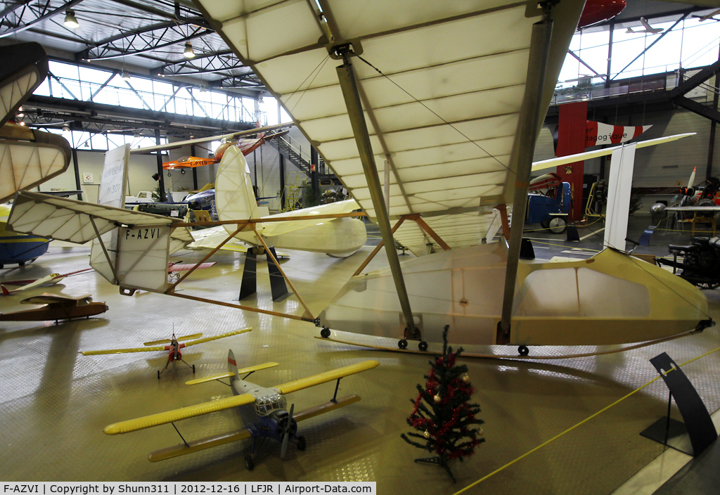 F-AZVI, Avia 152a C/N 301, Preserved inside Angers-Marcé Museum...