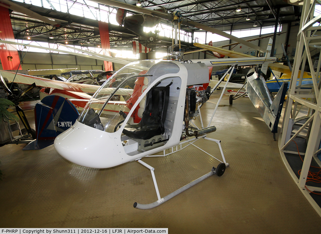 F-PHRP, Paul Rigault RPH01 C/N 01, Put inside Angers-Marcé Museum for display by the owner...