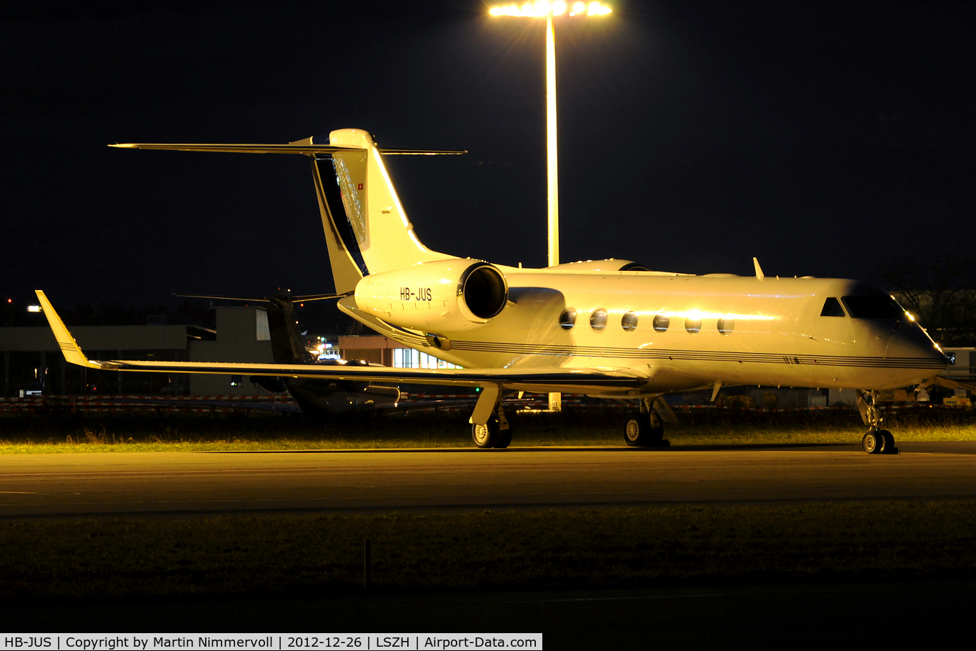 HB-JUS, 2008 Gulfstream Aerospace GIV-X (G450) C/N 4123, Private