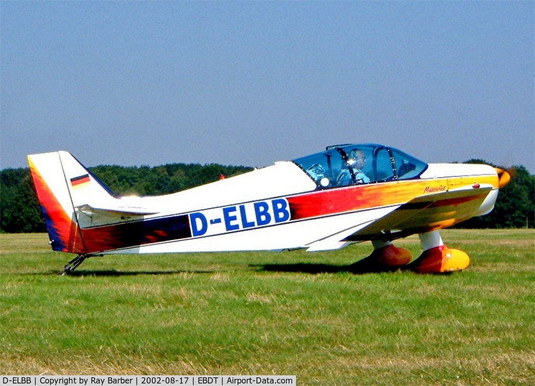 D-ELBB, Jodel D-150 Mascaret C/N 30, SAN Jodel D.150 Mascaret [30] Schaffen-Diest~OO 17/08/2002.