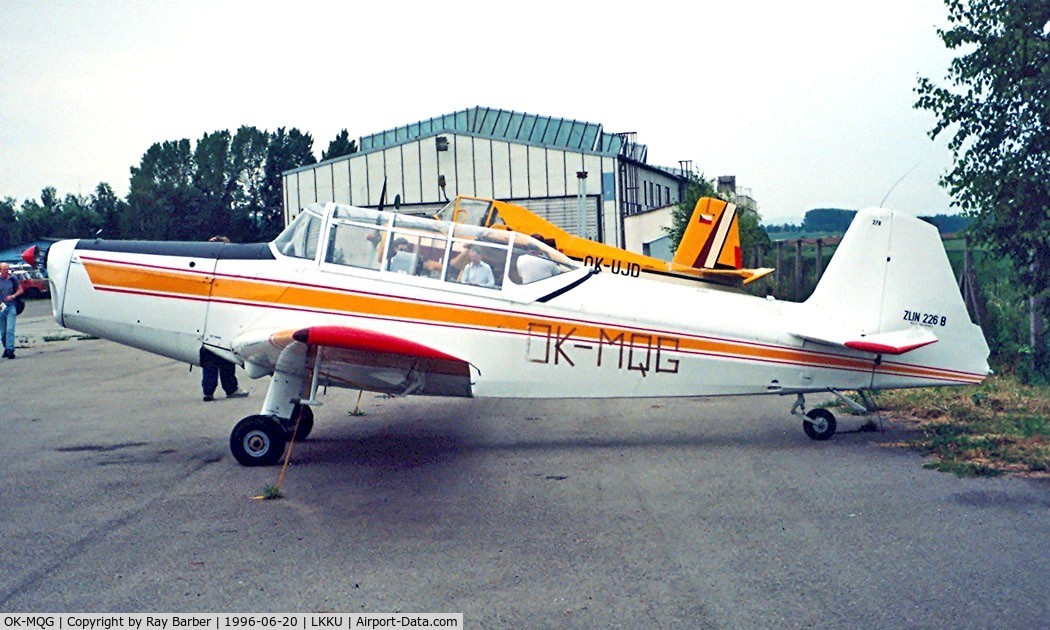 OK-MQG, 1958 Zlin Z-226B Bohatyr C/N 278, Zlin Z.226B Bohatyr [278] Kunovice~OK 20/06/1996