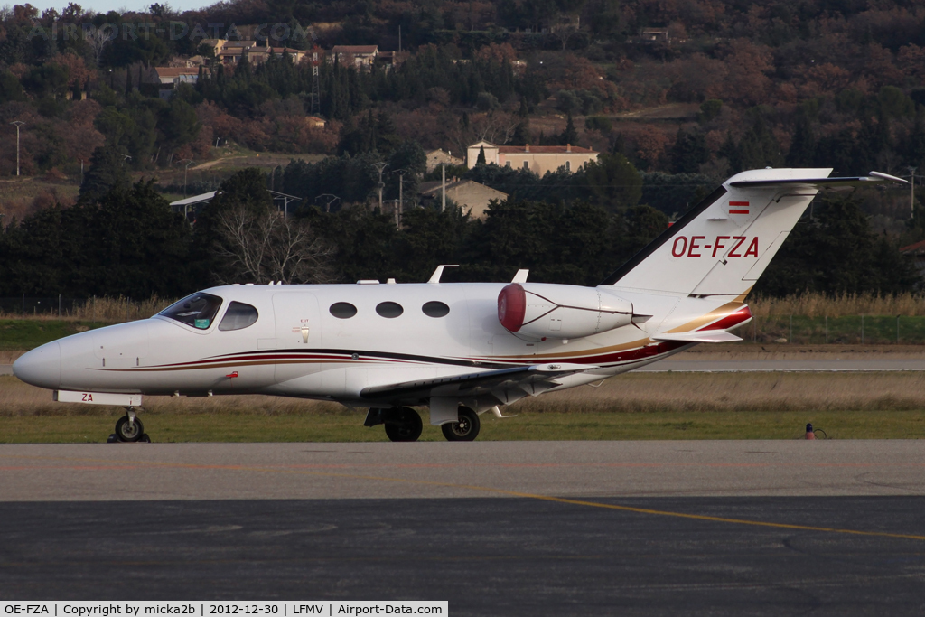 OE-FZA, 2008 Cessna 510 Citation Mustang Citation Mustang C/N 510-0144, Parked
