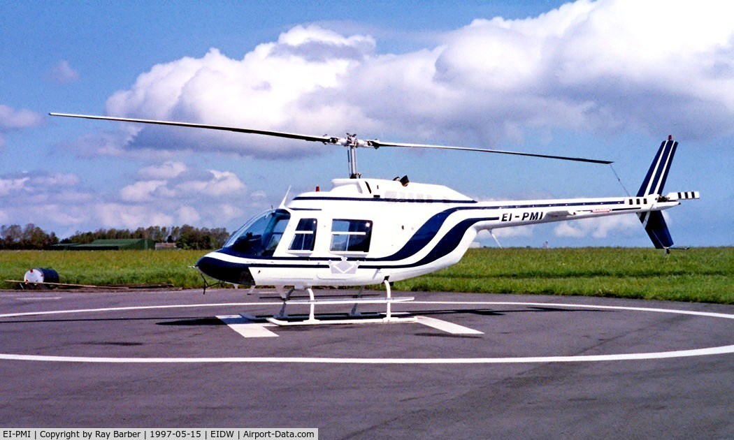 EI-PMI, 1981 Agusta AB-206B JetRanger II C/N 8614, Agusta-Bell 206B-3 Jet Ranger III [8614] Dublin~EI 15/05/1997