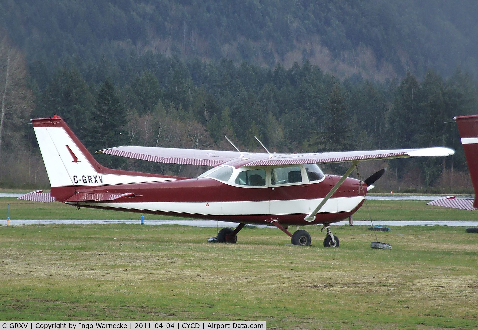 C-GRXV, 1973 Cessna 172M C/N 17262779, Cessna 172M at Nanaimo Airport, Cassidy BC