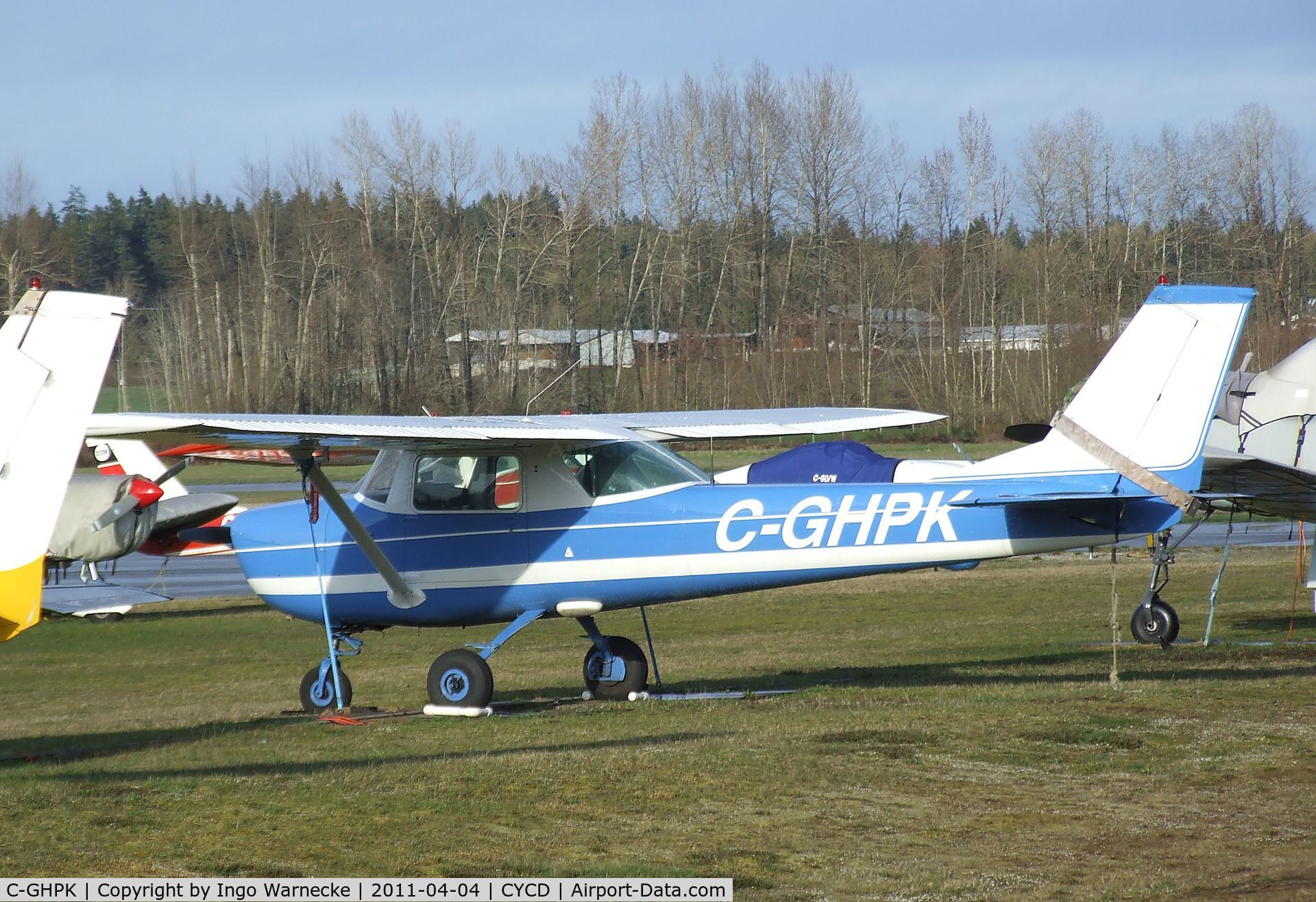 C-GHPK, 1967 Cessna 150H C/N 15067326, Cessna 150H at Nanaimo Airport, Cassidy BC