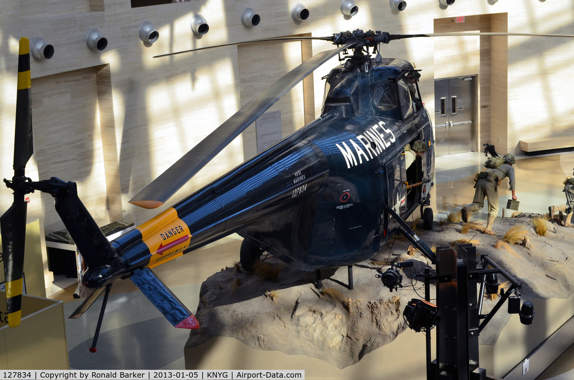 127834, Sikorsky HRS-1 C/N 55-072, USMC Museum