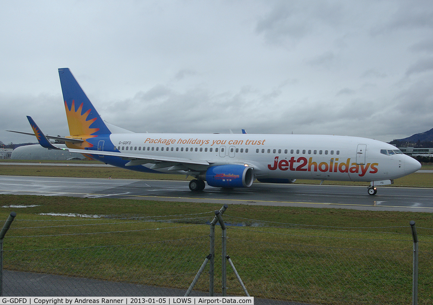 G-GDFD, 1997 Boeing 737-8K5 C/N 27982, Jet2 Boeing 737