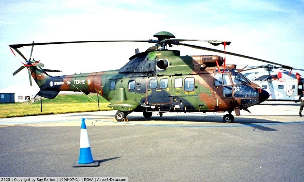 2325, Aérospatiale AS-532UL Cougar C/N 2325, Aerospatiale AS.532 UL Cougar [2325] (French Army) RAF Fairford~G 21/07/1996