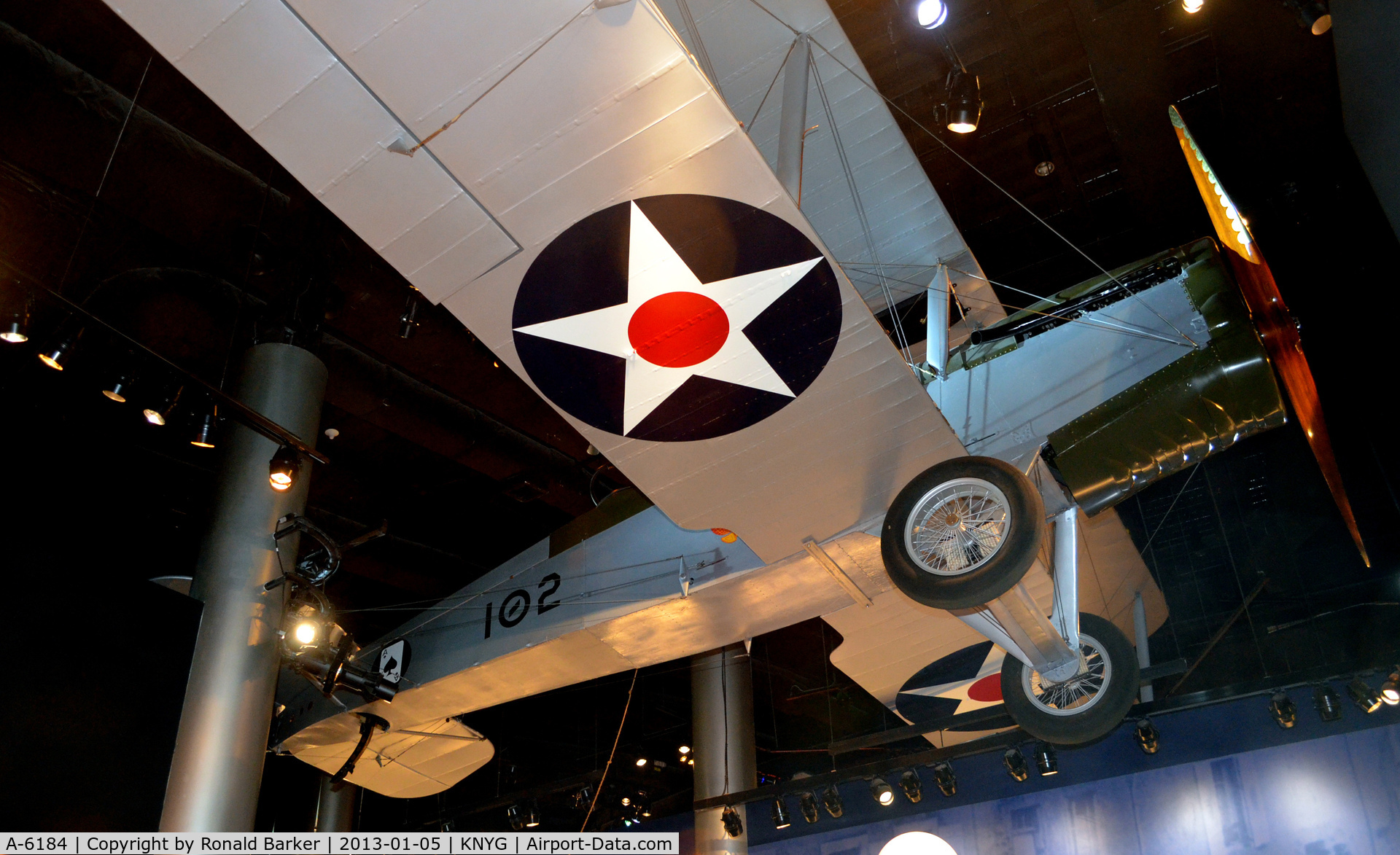 A-6184, Dayton-Wright DH-4 (replica) C/N Not found A-6184, DH-48 A6184 USMC Museum