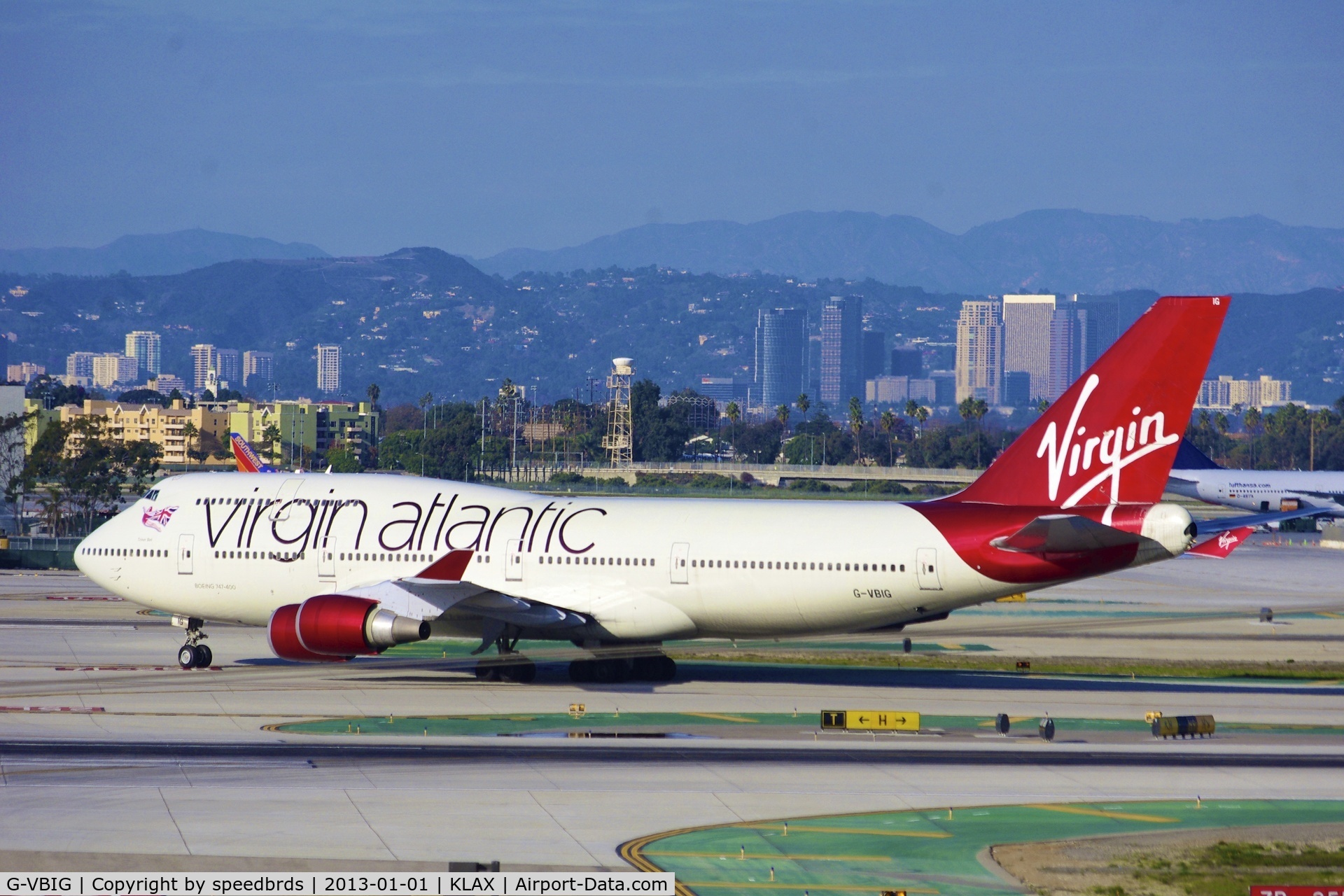 G-VBIG, 1996 Boeing 747-4Q8 C/N 26255, Virgin Atlantic Airways 'Tinker Bell' Boeing 747