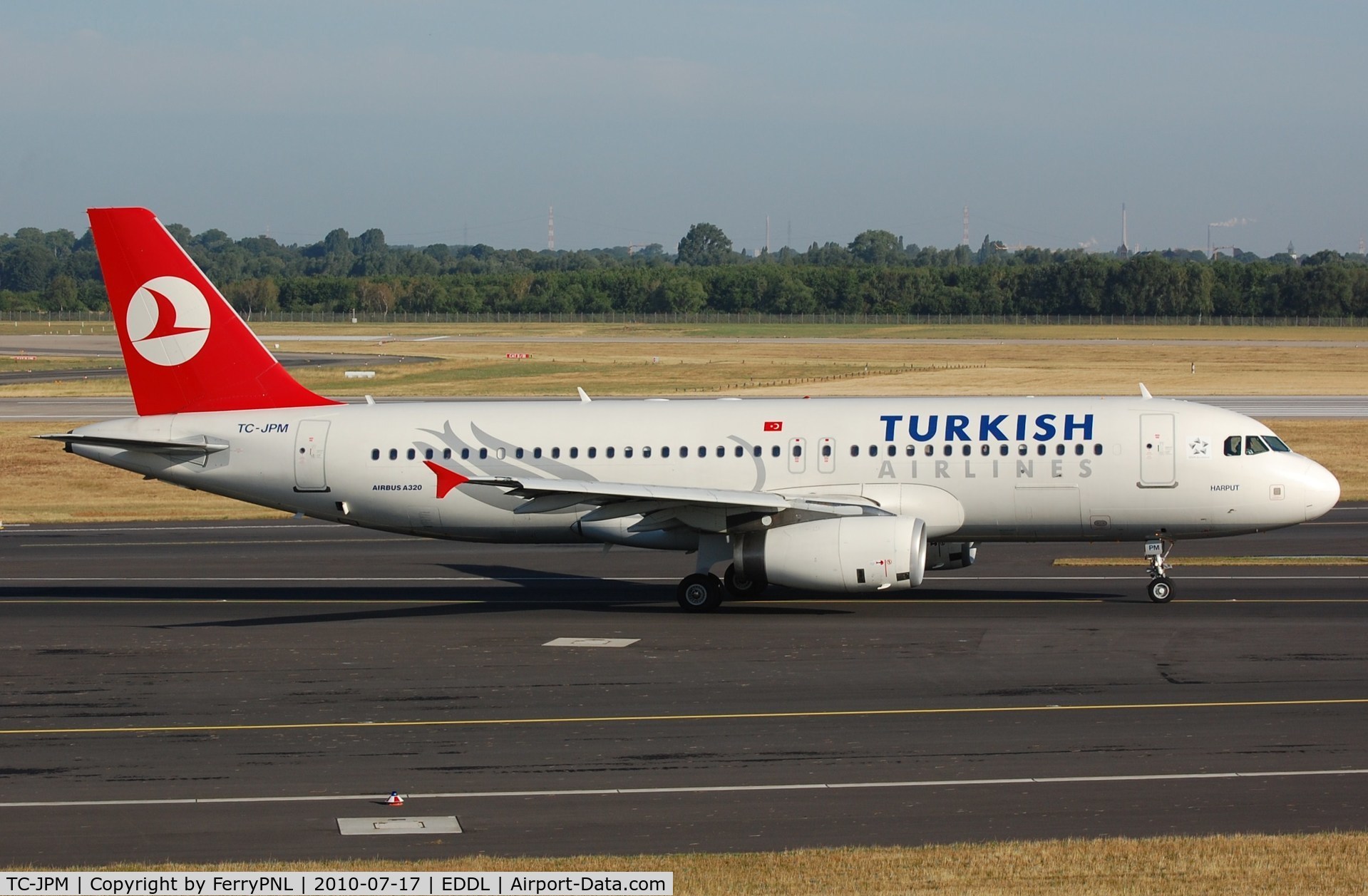 TC-JPM, 2007 Airbus A320-232 C/N 3341, Turkish A320 for departure