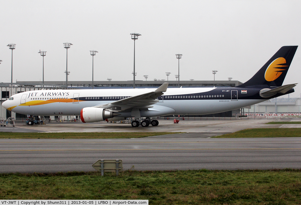 VT-JWT, 2012 Airbus A330-302 C/N 1370, Ready for delivery...