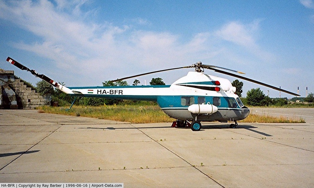 HA-BFR, 1983 Mil (PZL-Swidnik) Mi-2 C/N 528021013, Mil Mi-2 Hoplite [528021013] Tokol~HA 16/06/1996