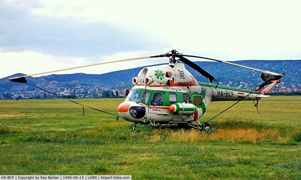 HA-BCF, 1991 Mil (PZL-Swidnik) Mi-2 C/N 5111202011, Mil Mi-2 Hoplite [5111202011] (Aerocaritas Alpitvany) Buadors~HA 15/06/1996