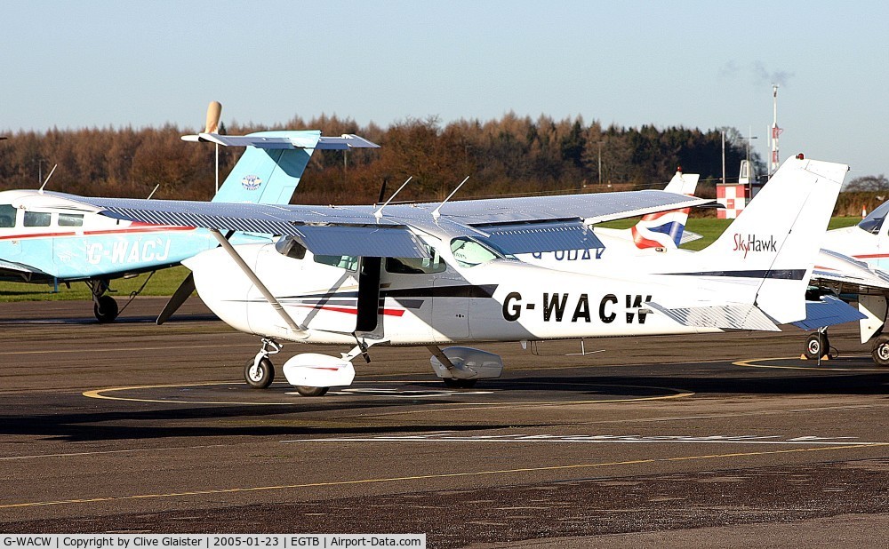 G-WACW, 1981 Cessna 172P C/N 172-74057, Ex: N5307K > G-WACW > Originally owned to and currently with, Wycombe Air Centre Ltd in May 1988 with, Technical Power & Maintenance Ltd since March 2010.