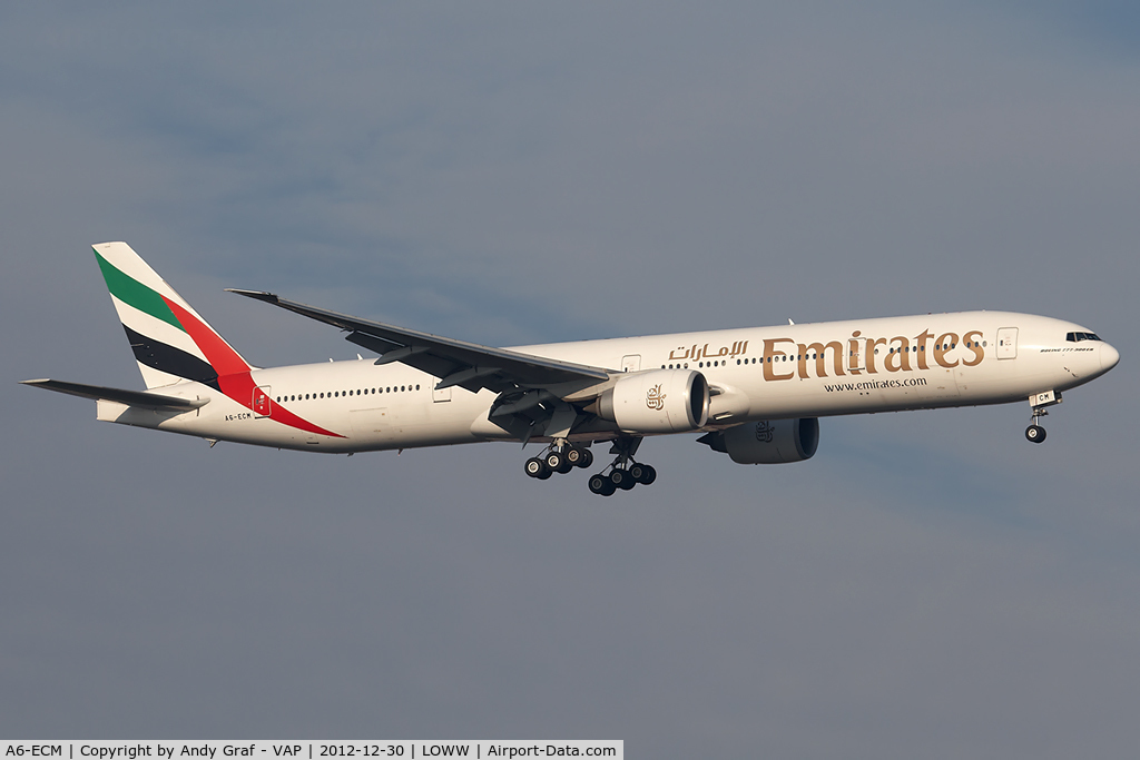 A6-ECM, 2009 Boeing 777-36N/ER C/N 37703, Emirates 777-300