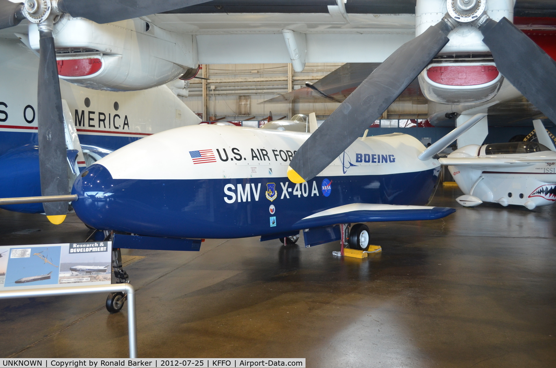 UNKNOWN, Boeing SMV X-40A C/N unknown, X-40A af AF Museum