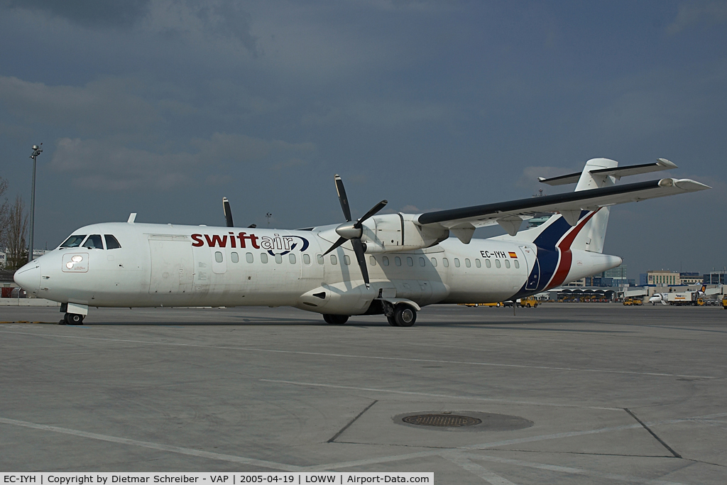 EC-IYH, 1992 ATR 72-202 C/N 330, Swift Air ATr72