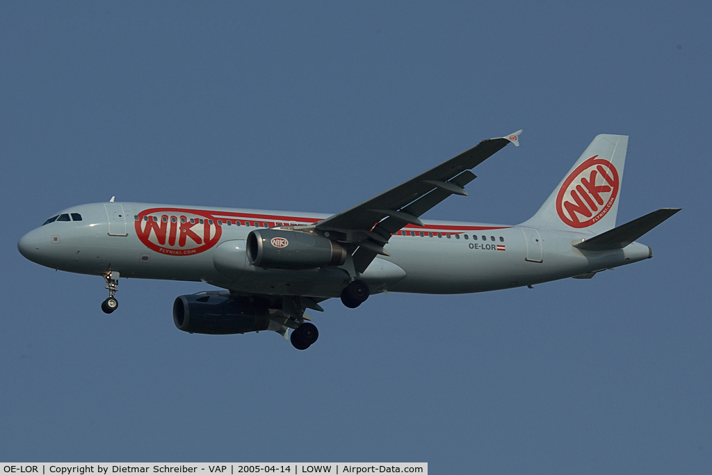 OE-LOR, 2001 Airbus A320-232 C/N 1459, Flyniki Airbus 320