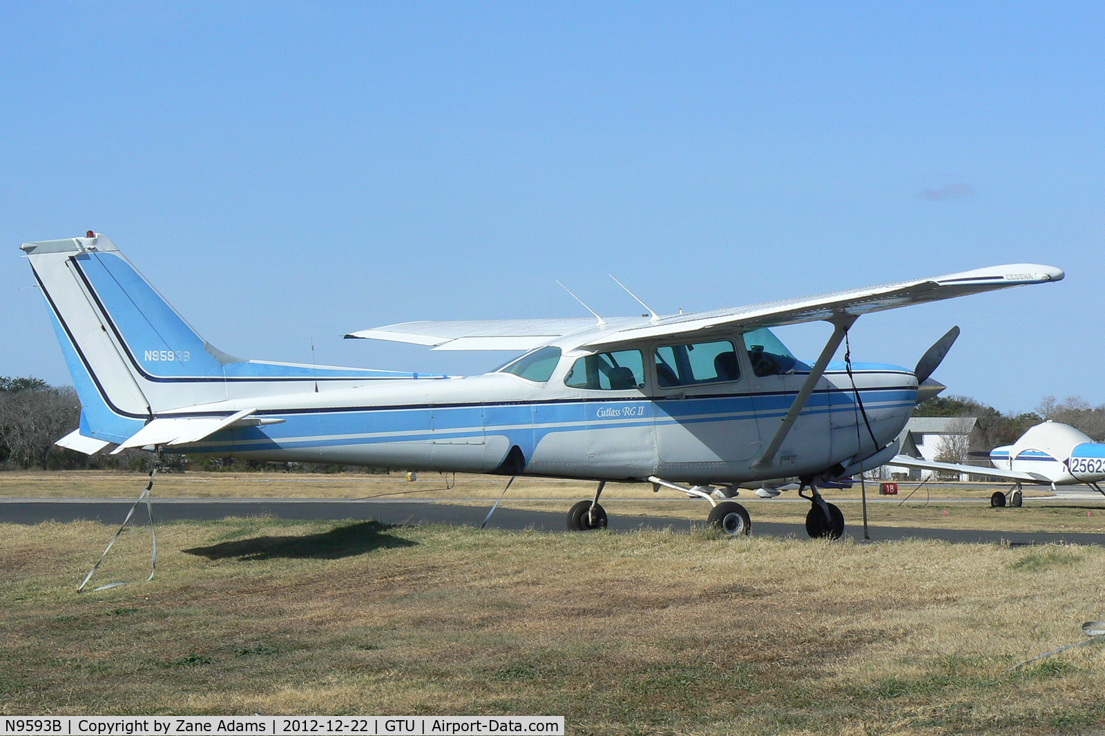 N9593B, 1981 Cessna 172RG Cutlass RG C/N 172RG0906, At Georgetown Municipal Airport - Georgetown, TX