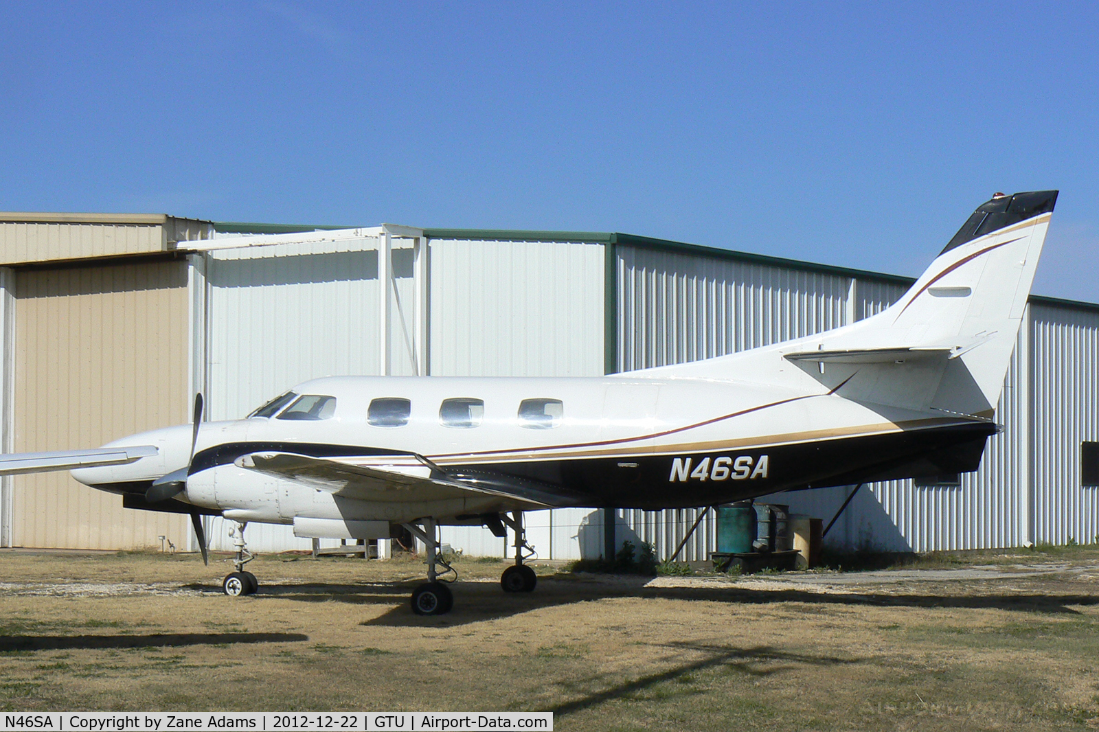 N46SA, 1973 Swearingen SA-226T Merlin IIIA C/N T-231, At Georgetown Municipal Airport - Georgetown, TX
