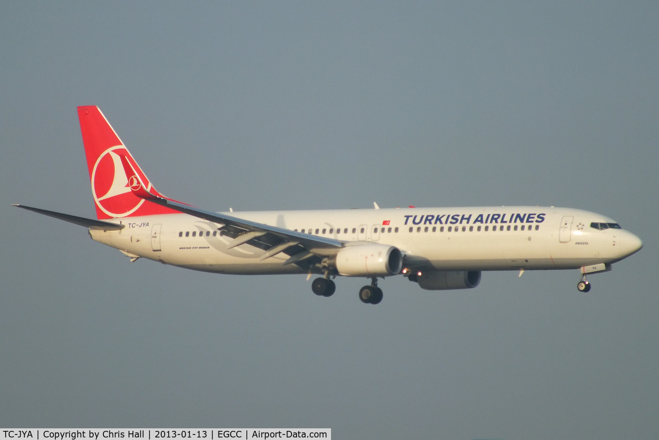 TC-JYA, 2011 Boeing 737-9F2/ER C/N 40973, Turkish Airlines