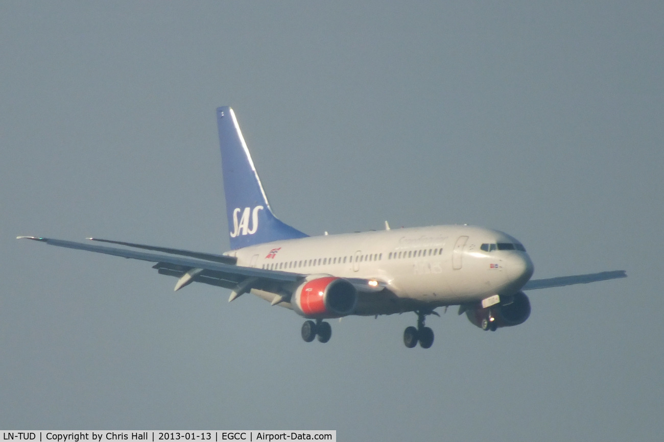 LN-TUD, 1998 Boeing 737-705 C/N 28217, SAS Scandinavian Airlines
