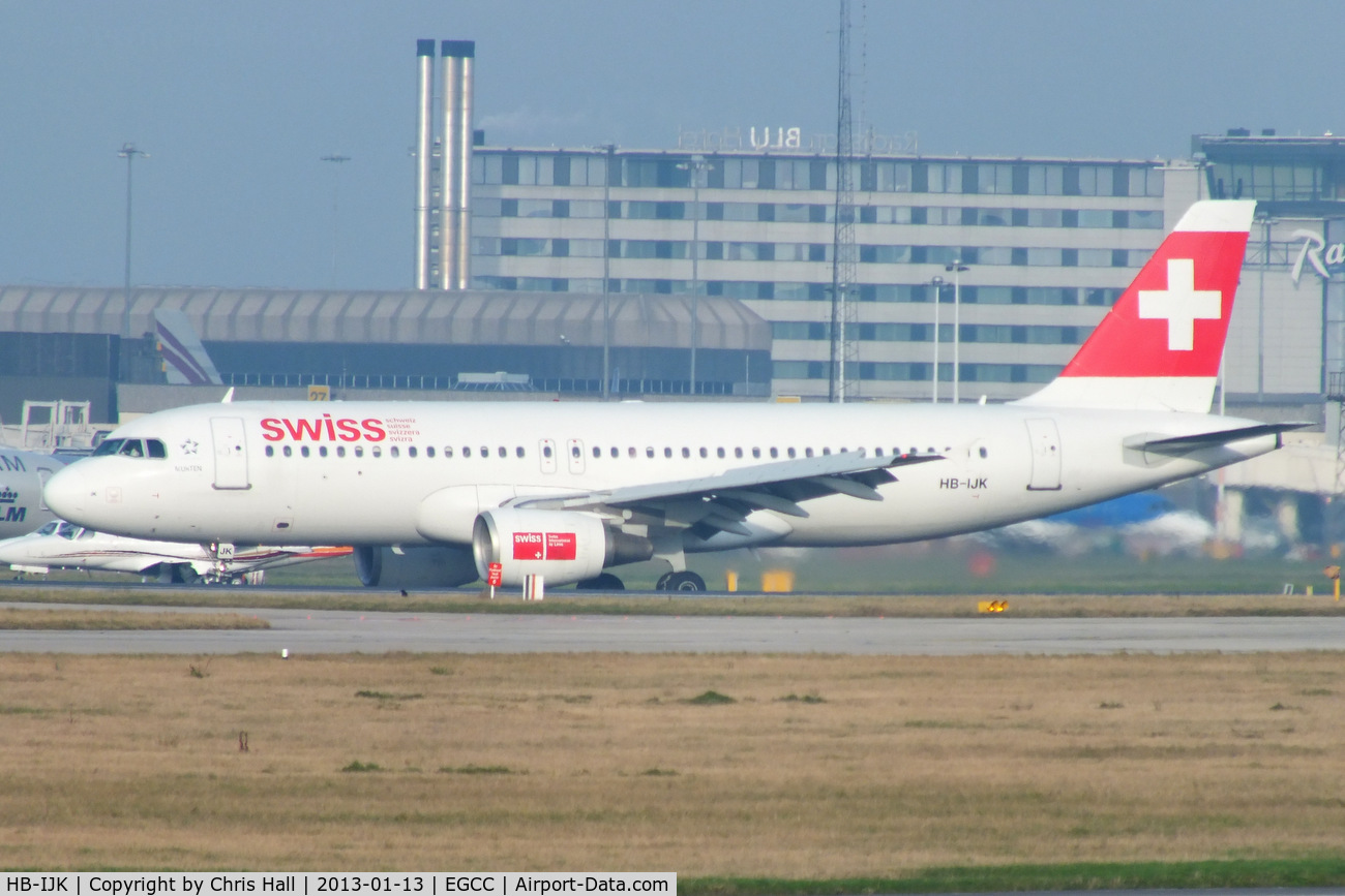 HB-IJK, 1996 Airbus A320-214 C/N 596, Swiss European Airlines