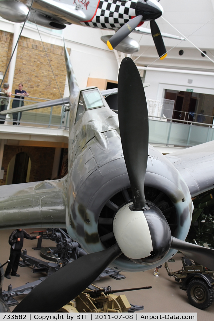 733682, 1944 Focke-Wulf Fw-190A-8 C/N 733682, Imperial War Museum London