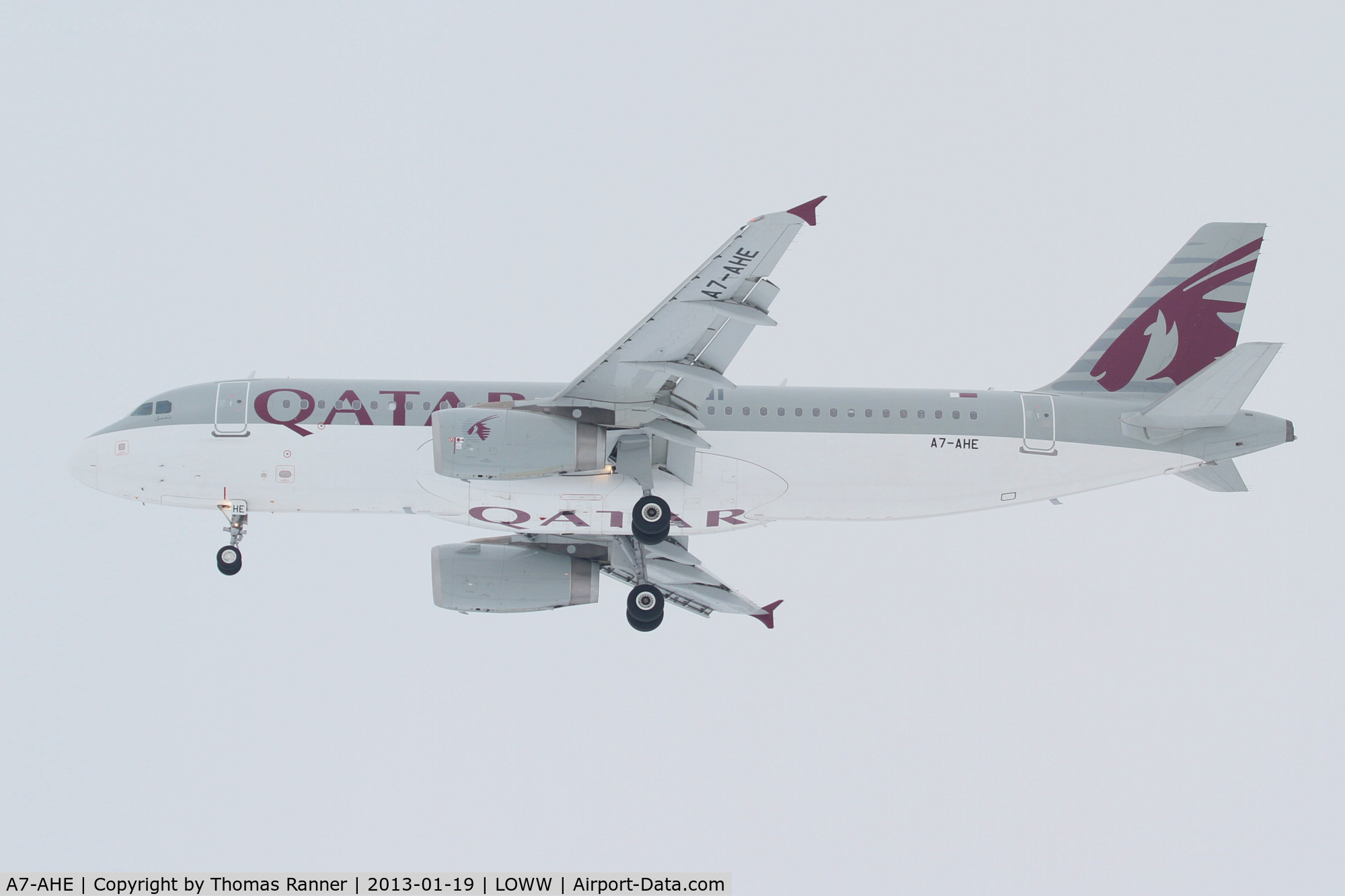A7-AHE, 2010 Airbus A320-232 C/N 4479, Qatar Airways Airbus A320