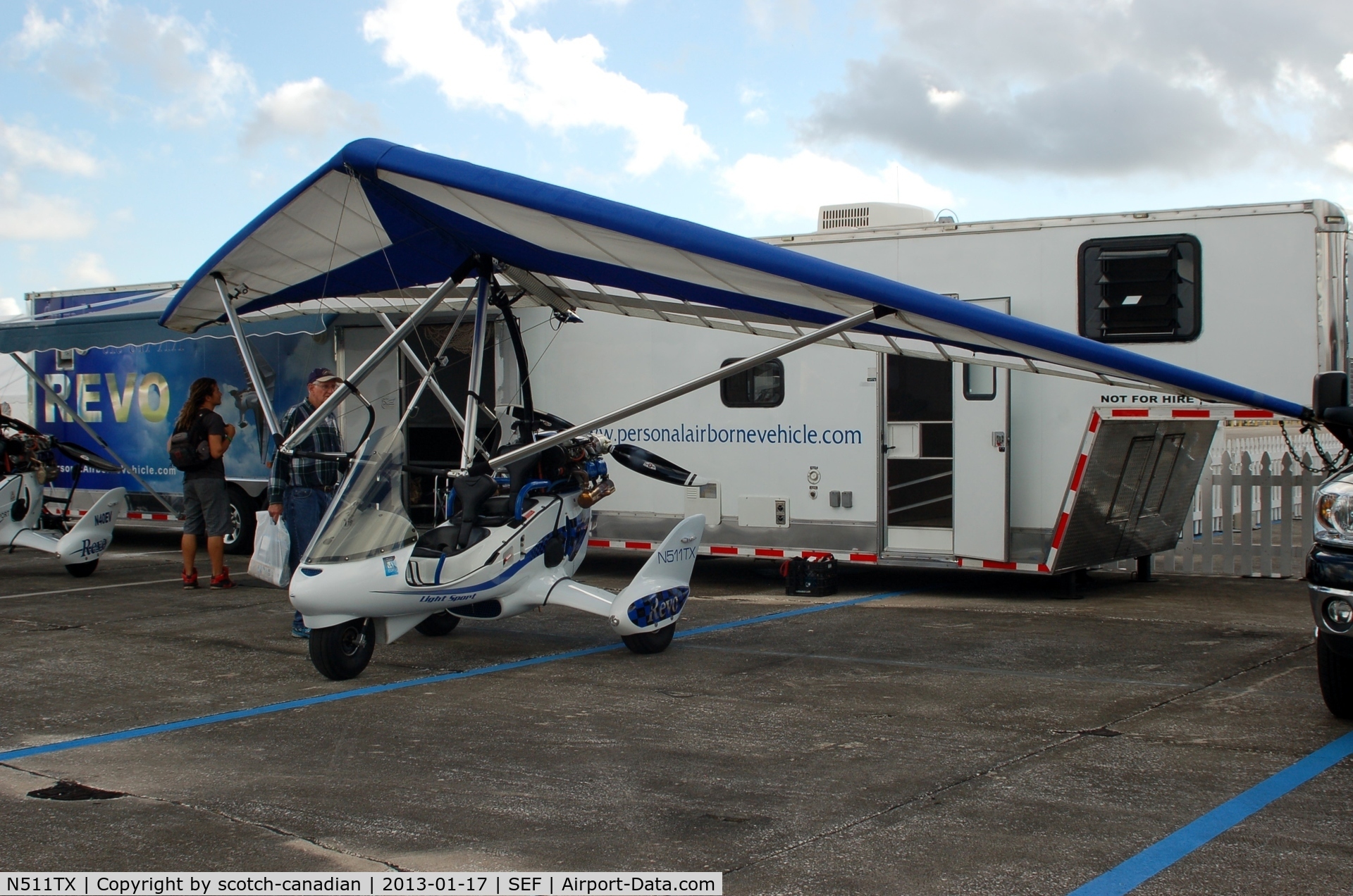 N511TX, Evolution Trikes Revo C/N 000553, Evolution Trikes REVO, N511TX, at the US Sport Aviation Expo, Sebring Regional Airport, Sebring, FL