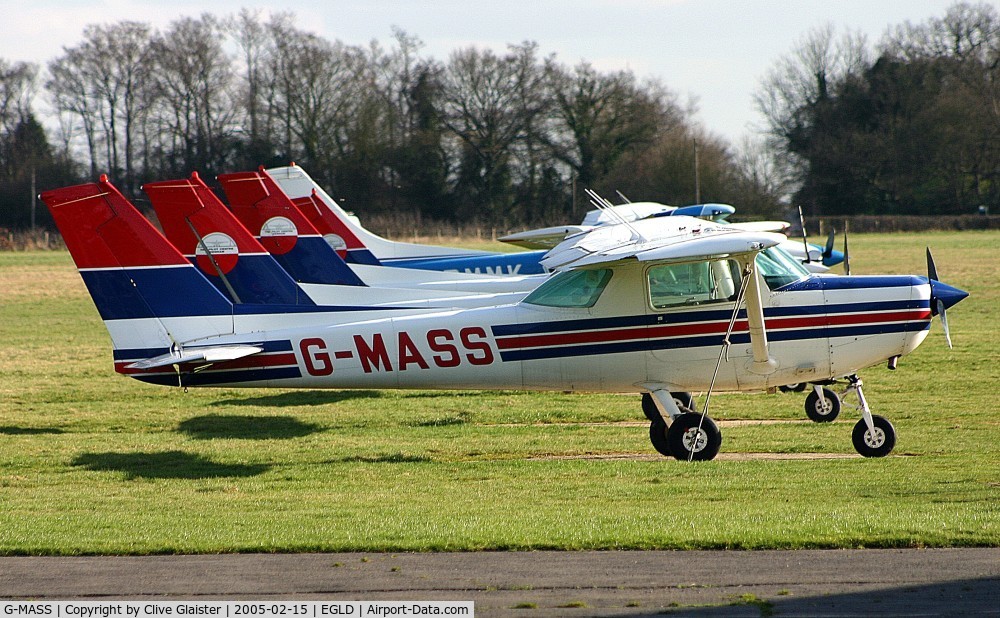 G-MASS, 1979 Cessna 152 C/N 152-81605, Ex: N65541 > G-BSHN > G-MASS - Originally owned in private hands in May 1990 as G-BSHN and currently with, MK Aero Support Ltd since March 1995 as G-MASS.