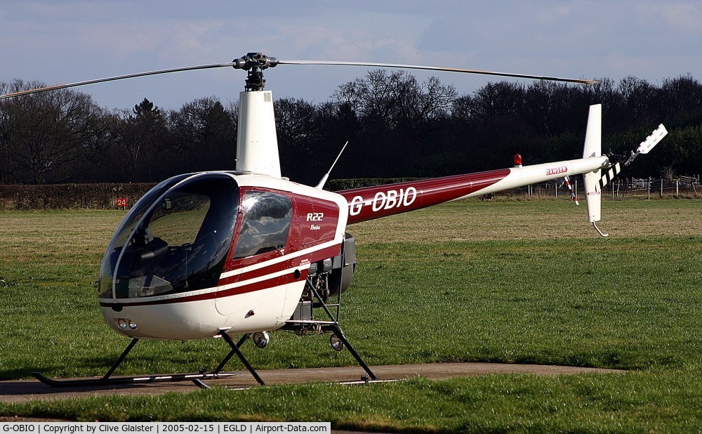 G-OBIO, 1990 Robinson R22 Beta C/N 1402, Ex: N7724M > G-OBIO - Originally owned in private hands June 1998 and currently with, Heli Air Ltd since December 2004.